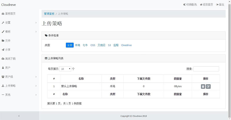 Cloudreve云盘系统源码 带视频搭建教程插图(4)