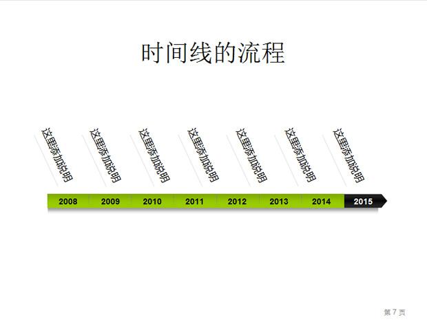 9套时间线ppt图表素材,PPT模板,素材免费下载插图(2)