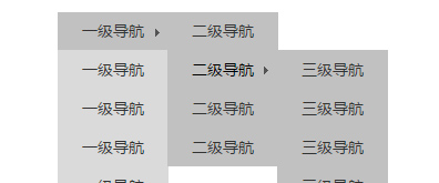 懒惰的纯css将多级导航菜单代码向右扩展插图