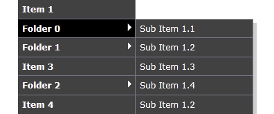 jquery3级和4级下拉导航菜单的水平和垂直支持插图