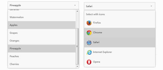 jQuery Selectric下拉框菜单选择插件插图