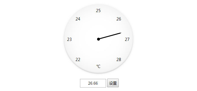 jQuery+CSS3可自定义设置数值圆形温度计代码插图