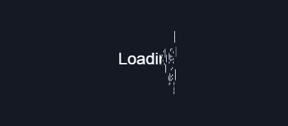 jQuery+CSS3 loading文字加载动画特效插图