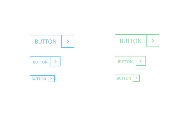 创意CSS3鼠标经过按钮动画翻转特效插图