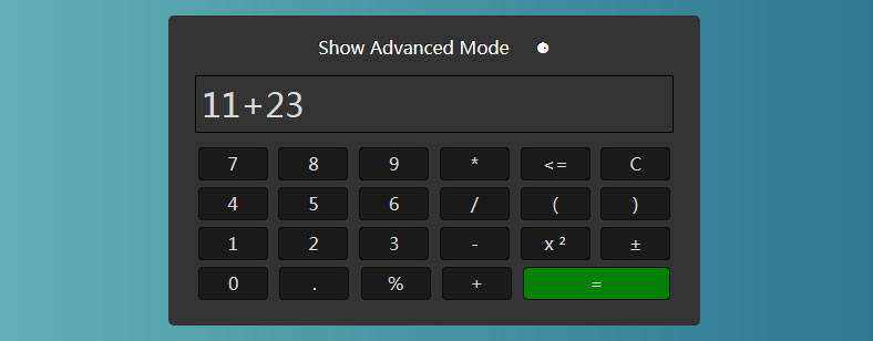 Vue.js标准型+科学型计算器插件插图