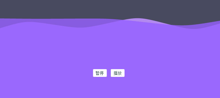 HTML5 SVG波浪翻滚背景动画特效插图