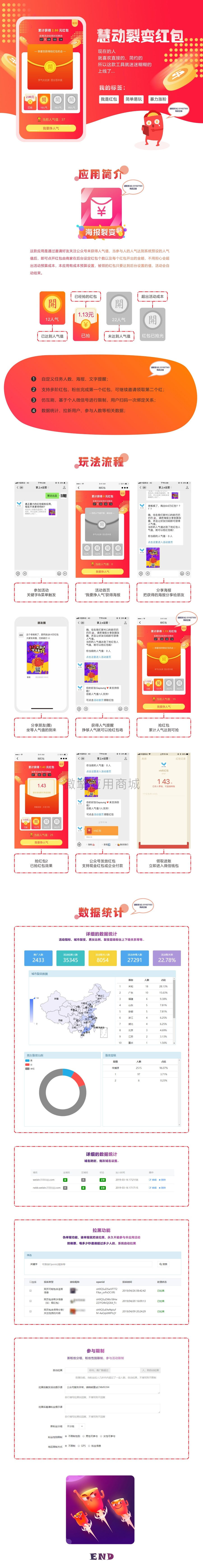 慧动红包裂变V1.0.5，微信红包吸粉源码插图