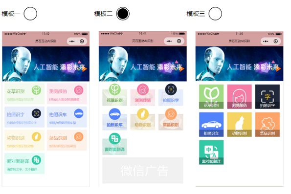 灵石AI识别大全小程序V3.5.8+前端插图